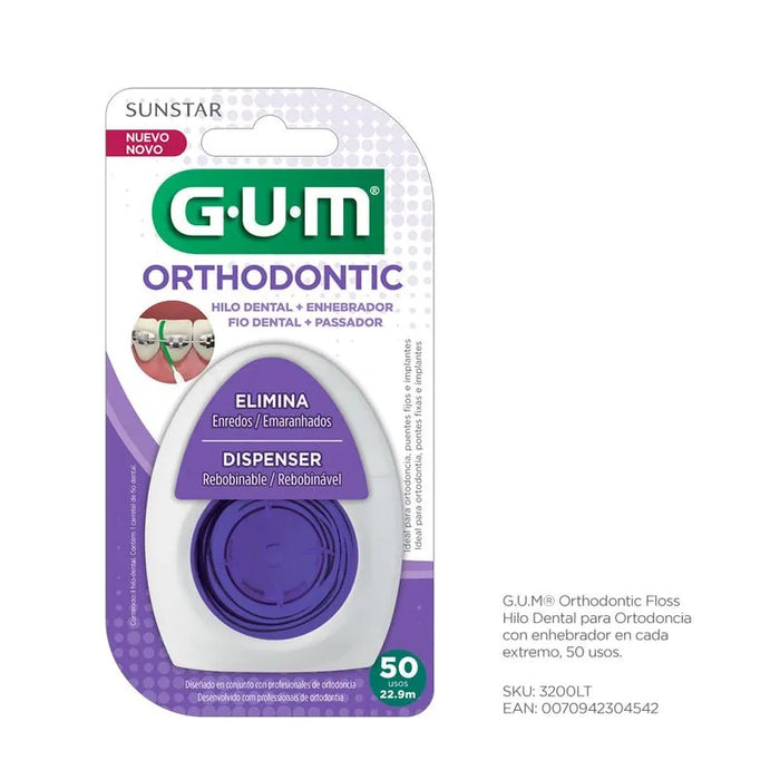 GUM Orthodontic - Hilo Dental Ortodontico 3200 - 22,9m