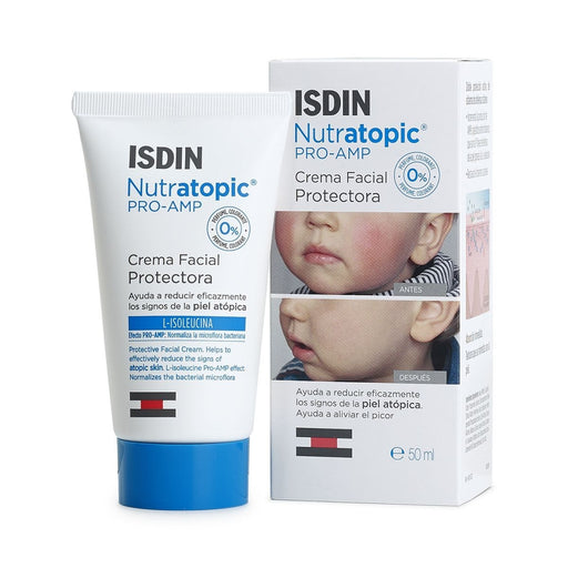 Isdin - Nutratopic Pro-amp Crema Facial Protectora - 50 Ml