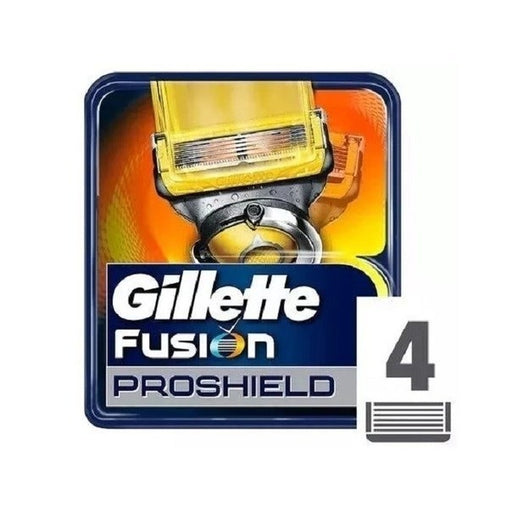 Gillette Fusion Proshield X 4 Hoja De Afeitar