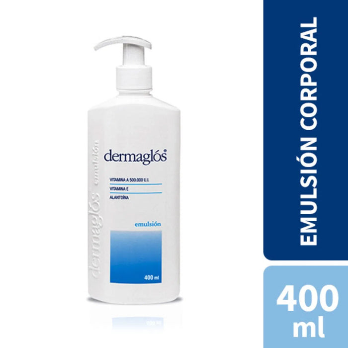 DERMAGLOS - Emulsion Vit A E - 400 ml