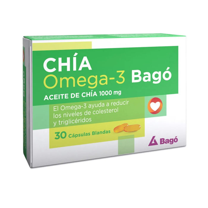 CHIA Omega 3 - 30caps blandas