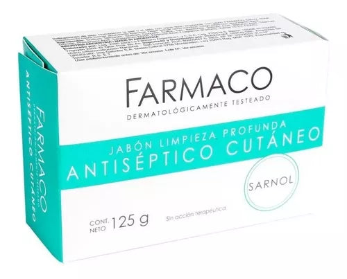 FARMACO - Jabon Limp Profunda Antiseptico Cutaneo - 125g