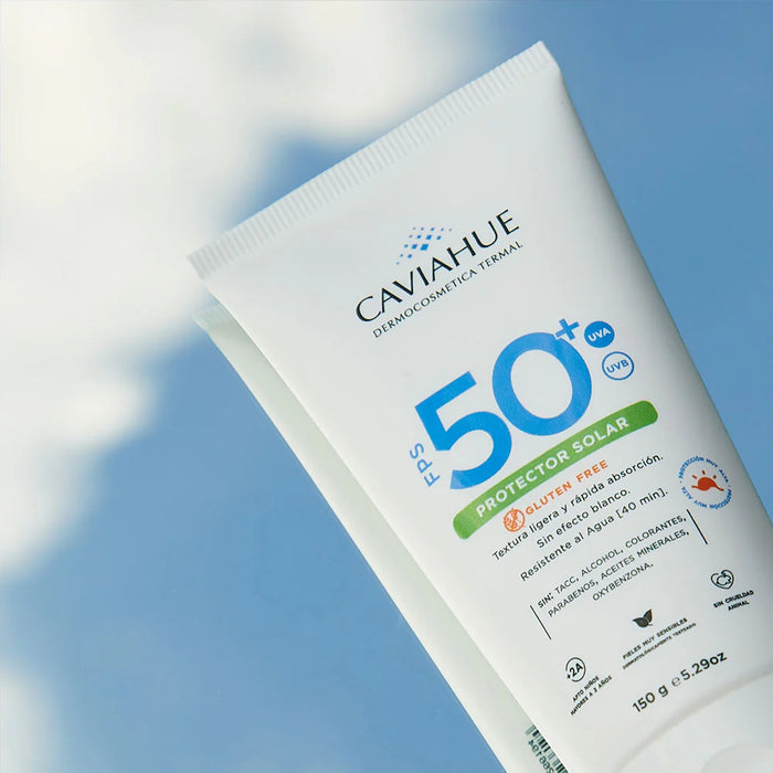 CAVIAHUE - Protector Solar FPS 50 GLUTEN FREE - 150 gr