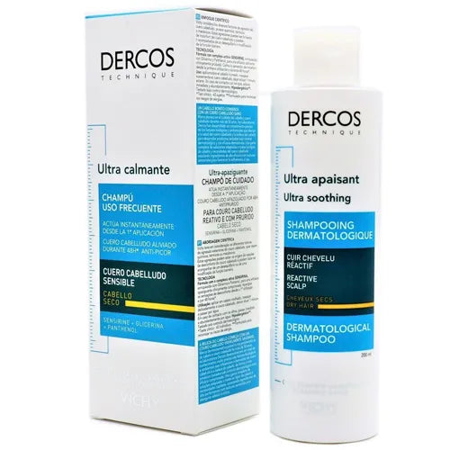 VICHY DERCOS - Shampoo Ultra Calmante - 200ml