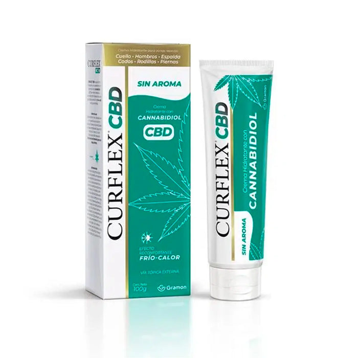CURFLEX CBD - Crema con Cannabidiol Sin Aroma - 100g