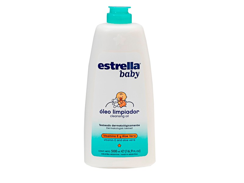 ESTRELLA BABY - Oleo Limpiador Extra VitE y Aloe Vera 245ml