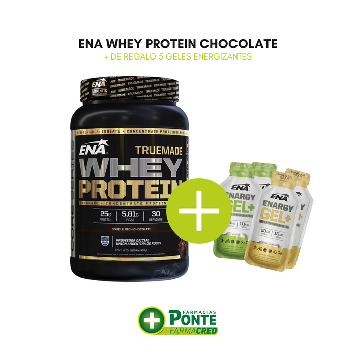 Ena Whey Protein Chocolate - 2,05 L + REGALO