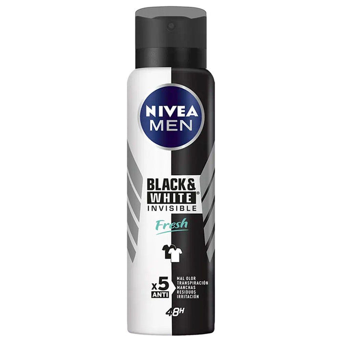 NIVEA MEN - Desosodorante Black and White Invisible Fresh - 150ml
