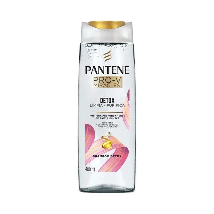 PANTENE - Shampoo Detox Limpia y Purifica - 400ml