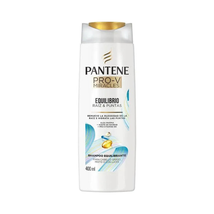 PANTENE - Shampoo Equilibrio Raiz y Puntas - 400ml