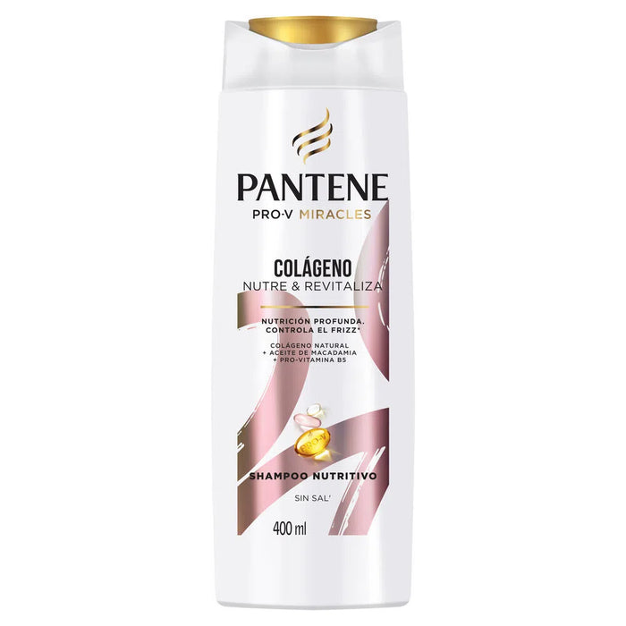 PANTENE - Shampoo Colageno Nutre y Revitaliza - 400ml