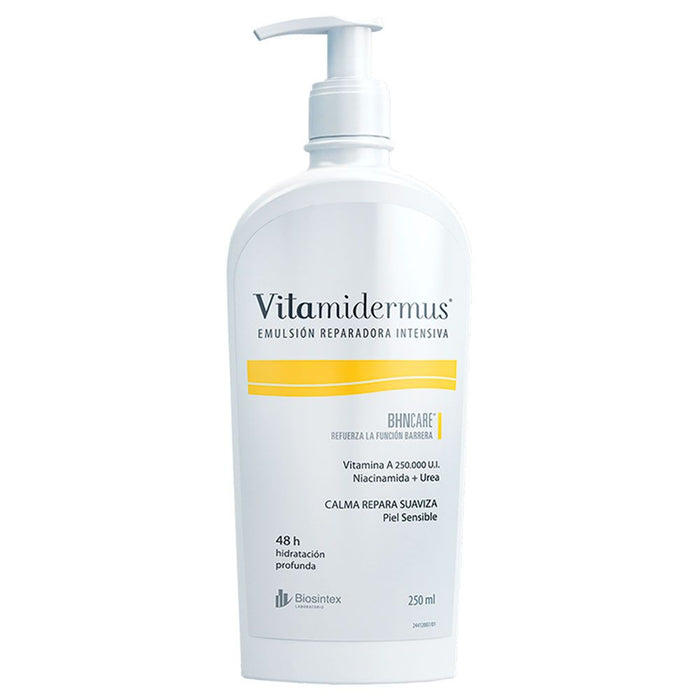 VITAMIDERMUS - Emulsion Reparadora Intensa - 250 ml