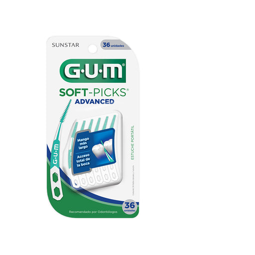 Gum- Soft-picks Advanced Palillos Interdentales X36un