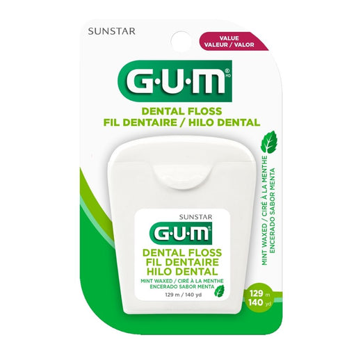 Gum- Hilo Dental Encerado Sabor Menta