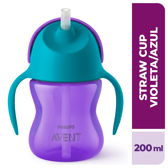 Avent- Vaso Con Sorbete Curvado Violeta +9m
