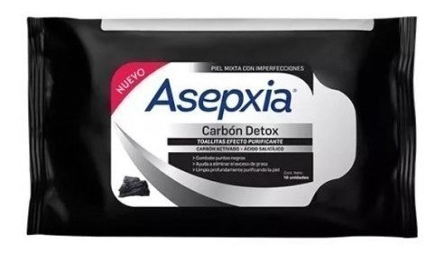 Asepxia Toallitas Carbon X 10