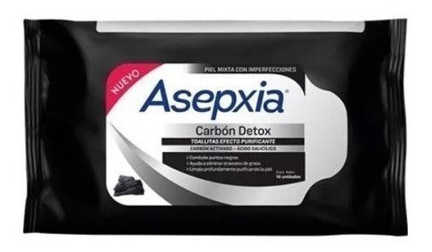 Asepxia Toallitas Carbon X 25
