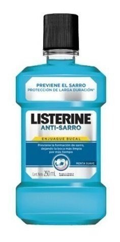 Listerine Control Zero Sarro X 500 Ml Enjuague Bucal