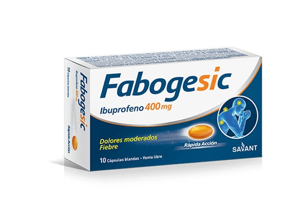 Savant - Fabogesic 400 Mg (10 Capsulas Blandas)