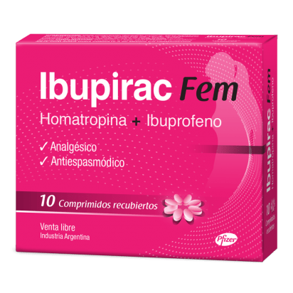 Pfizer - Ibupirac Fem (10 Comprimidos)