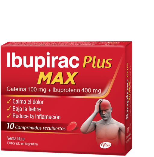 Pfizer - Ibupirac Plus Max  (10 Comprimidos Recubiertos)