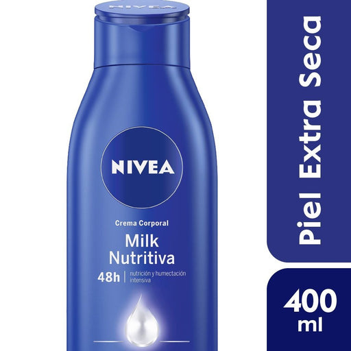 Nivea Body Milk Piel Ext Sec 400 Ml Crema
