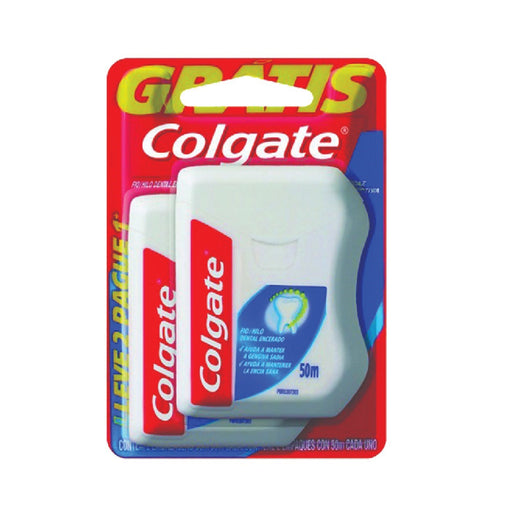 Colgate Floss 2x1 50 Mt Hilo Dental
