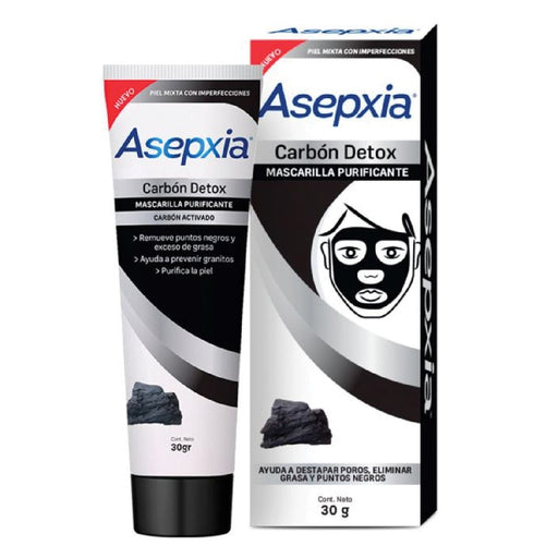 Asepxia Carbon Mascarilla Purificante X 30 Gr