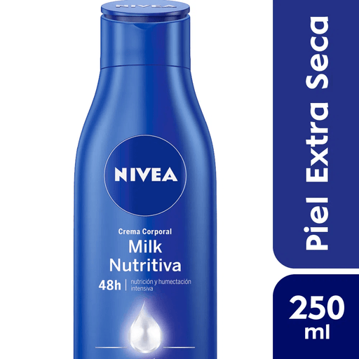 Nivea Body Milk Piel Ext Sec 250 Ml Crema