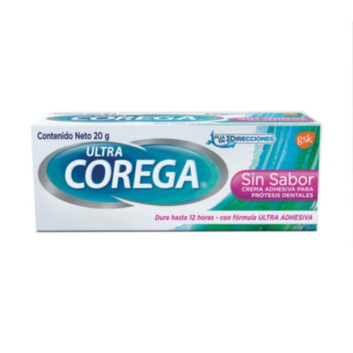 Ultra Corega Crema Sin Sabor 40g Adhesivo Dental