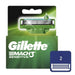 Gillette Mach3 Sensitive Cart X2 Hoja De Afeitar